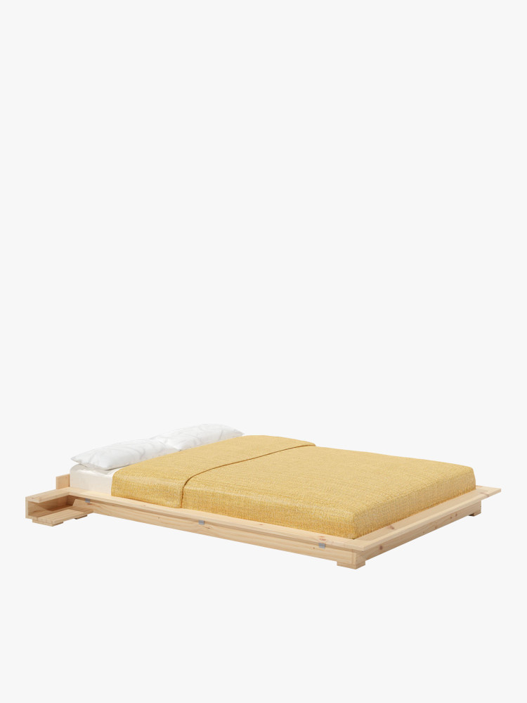 Cama tatami 160 japonesa con mesitas de noche | LUFE