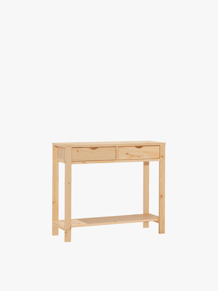 Consola recibidor de madera de pino | LUFE