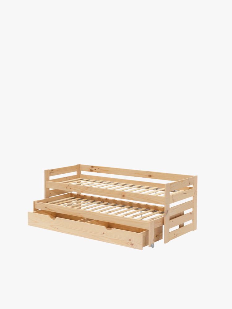 Cama nido compacta 80 con cajón | LUFE 2