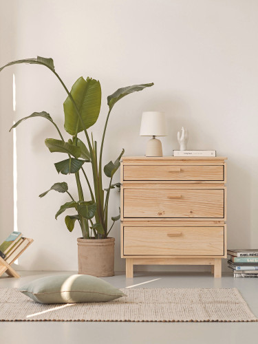 Cajonera de madera con 3 cajones 78x90 AIKA | LUFE