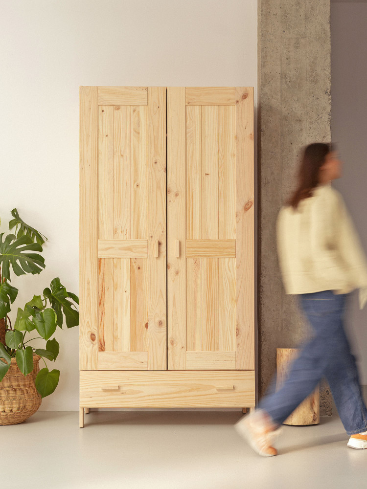 Armario NINAO en madera de 104 cms | LUFE 2
