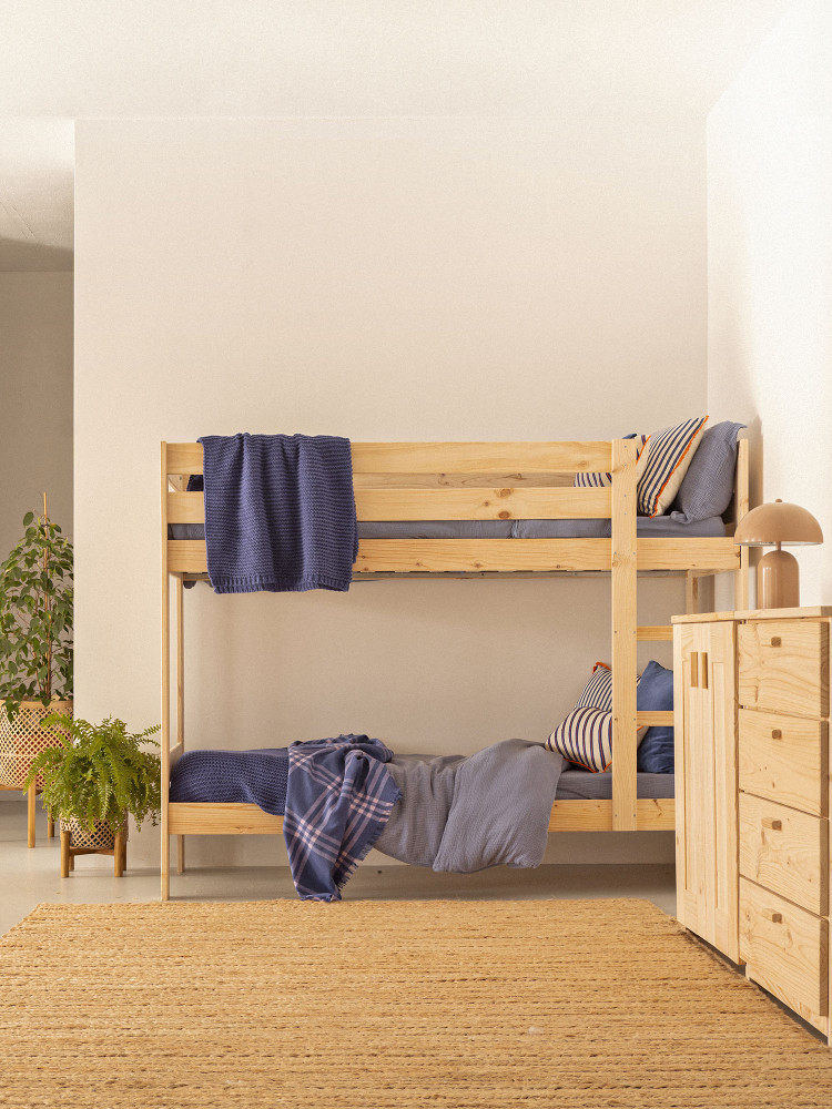 Litera infantil de madera de 80 cm | LUFE 2