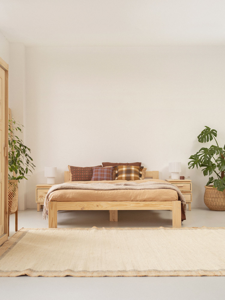 Cama doble LORE 180 cm de madera | LUFE 2