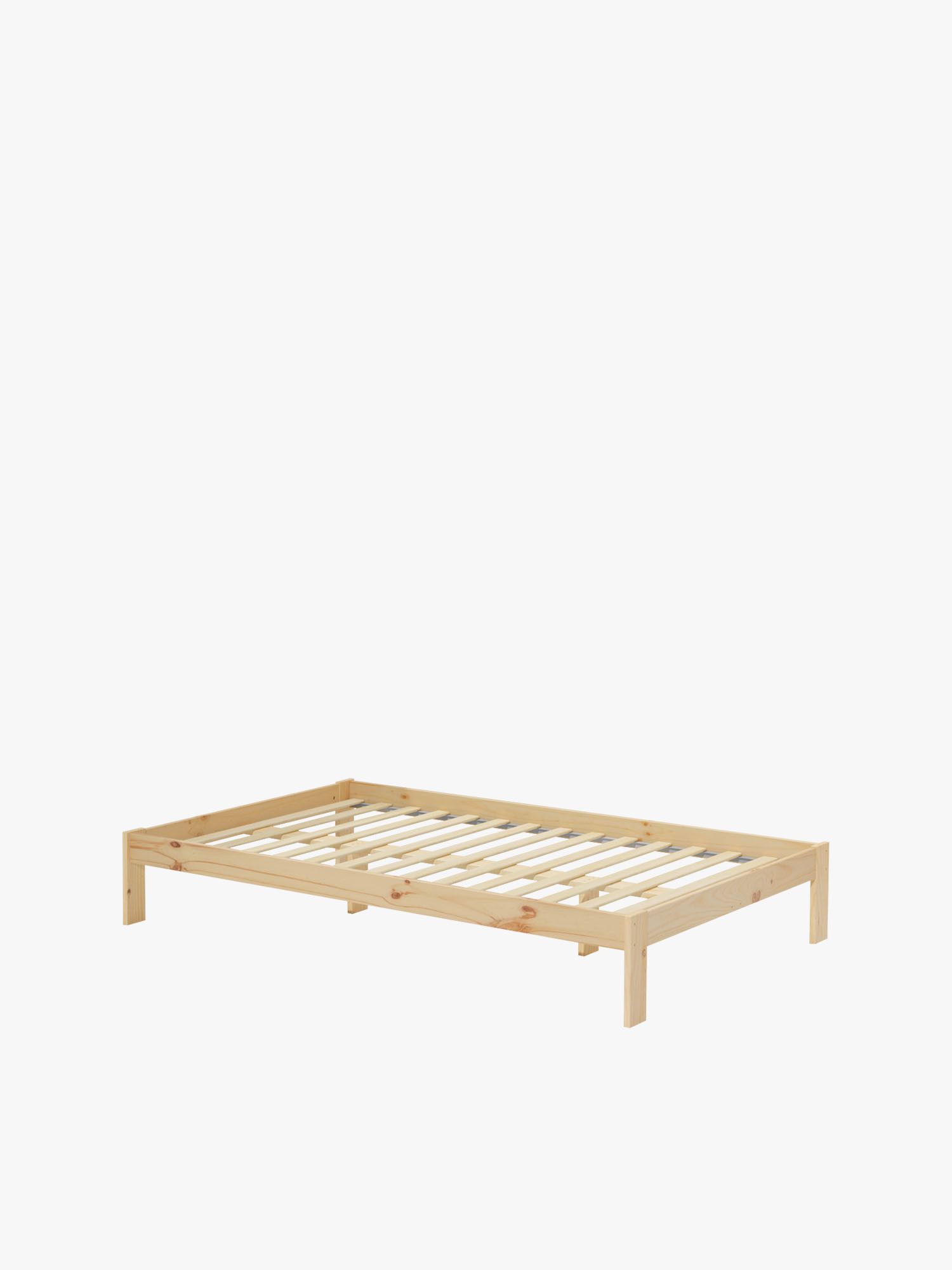 Cama doble BASO 135 cm de madera | LUFE