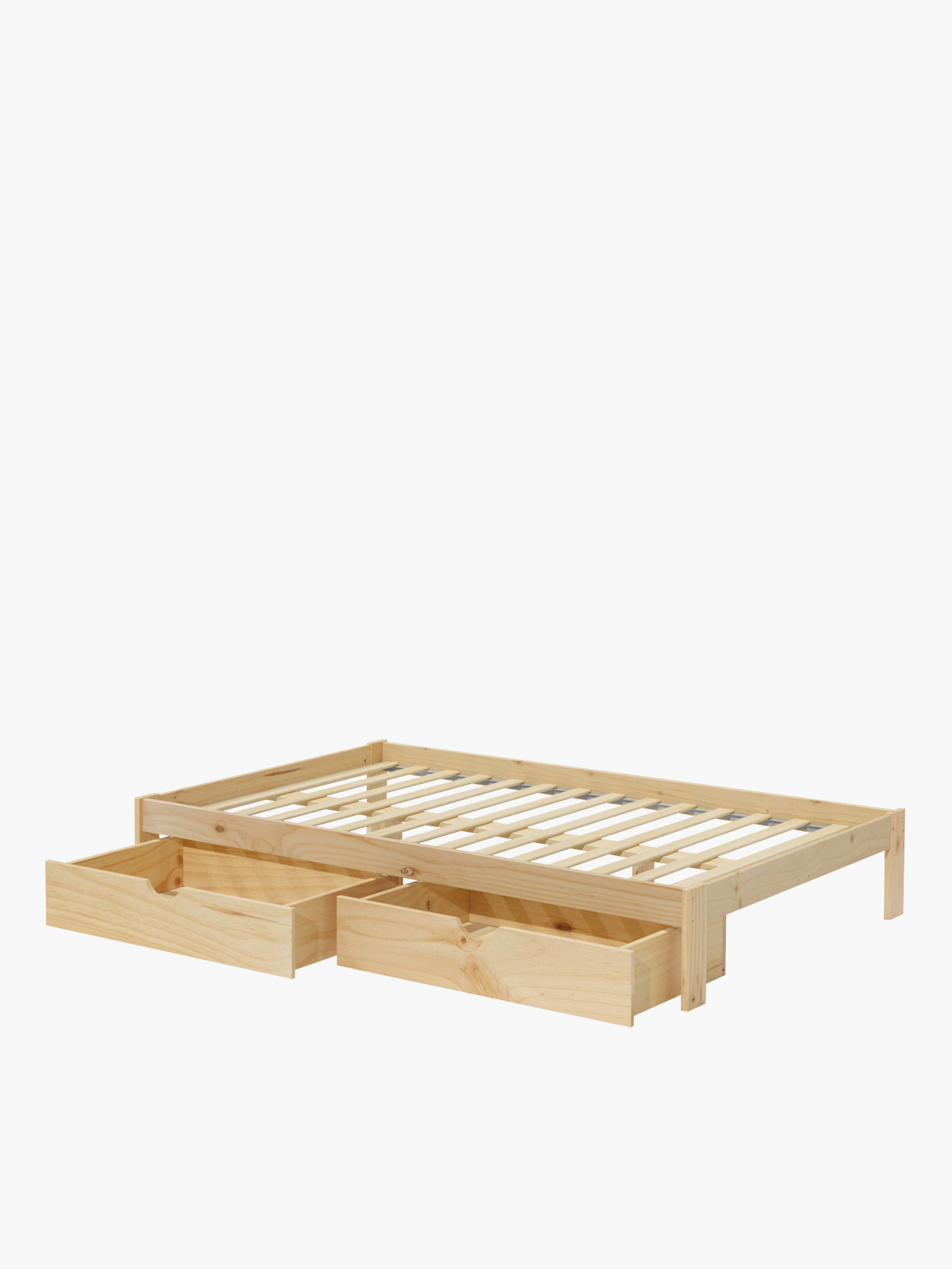 Cama doble BASO 135 cm con cajones | LUFE