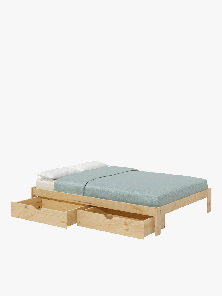 BASO cama doble 160 con 2 cajones