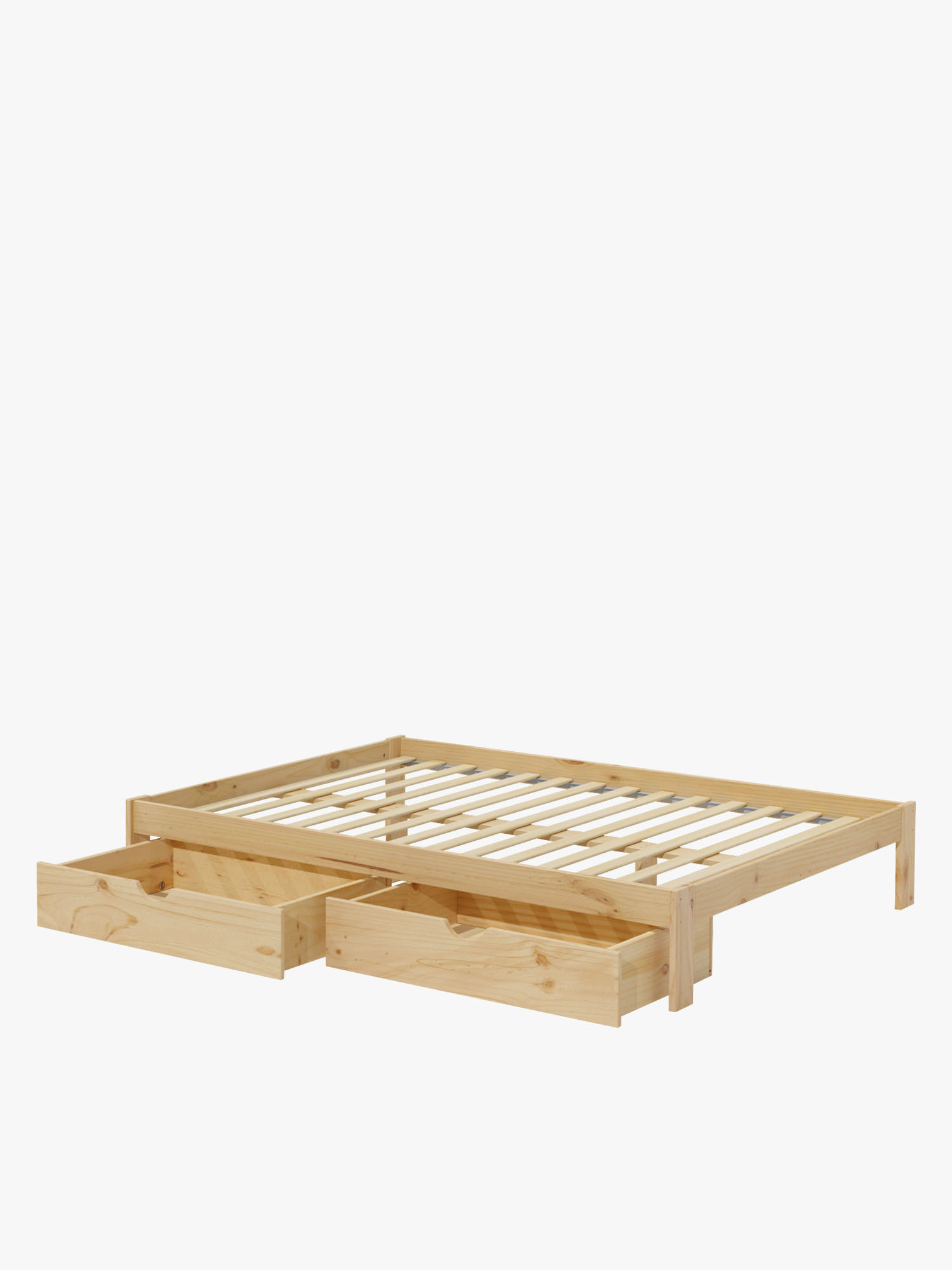 Cama doble BASO 160 cm con cajones | LUFE