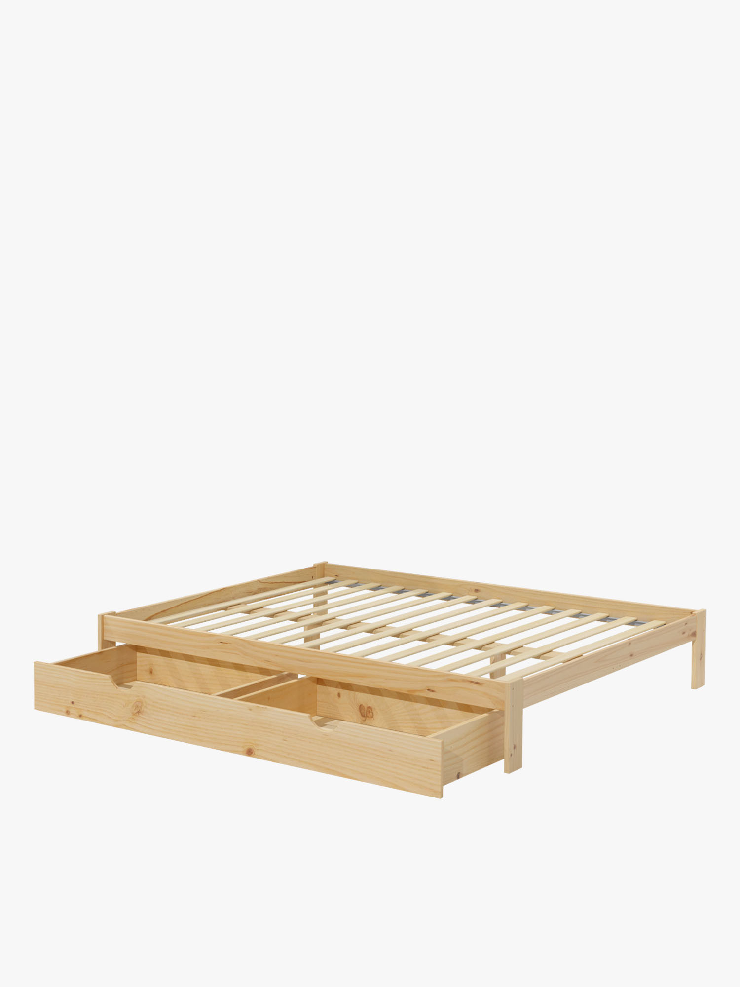 Cama doble BASO 180 cm con cajón | LUFE