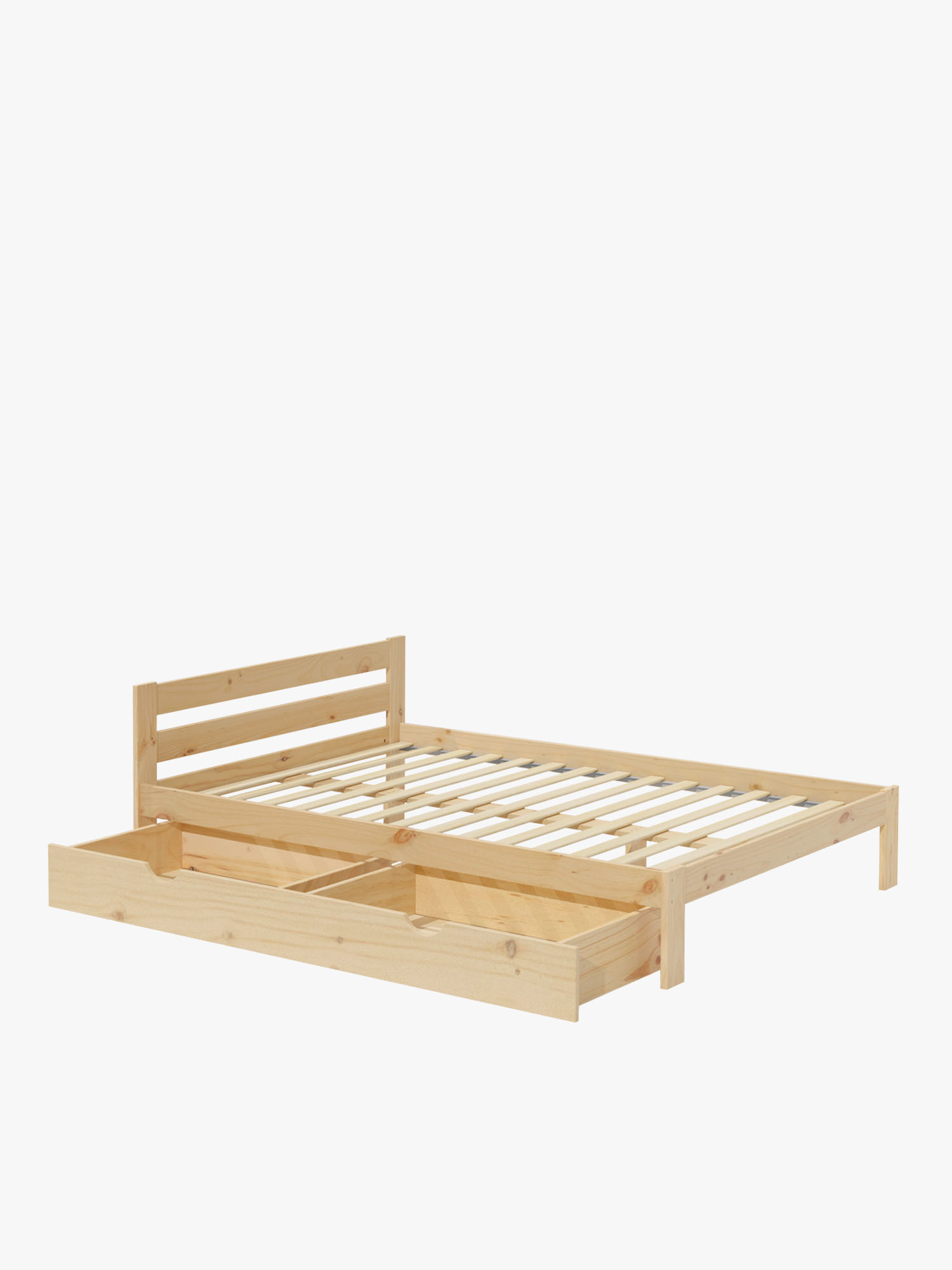 Cama doble LORE 160 cm con cajón | LUFE
