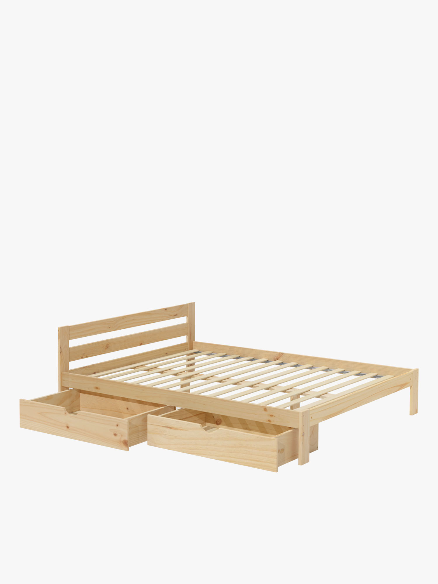 Cama doble LORE 180 cm con cajones | LUFE