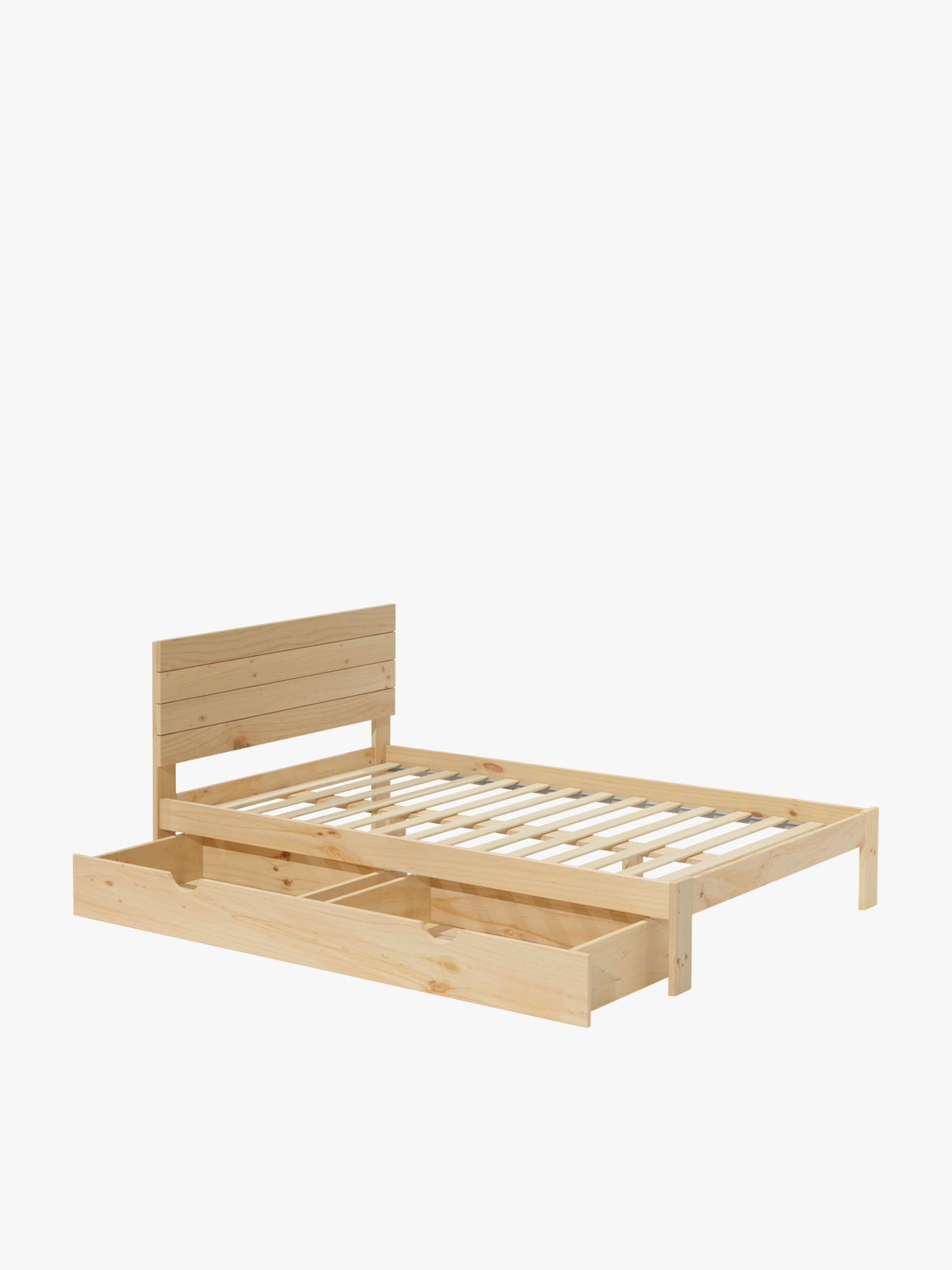 Cama doble TESTA 140 cm con cajón | LUFE