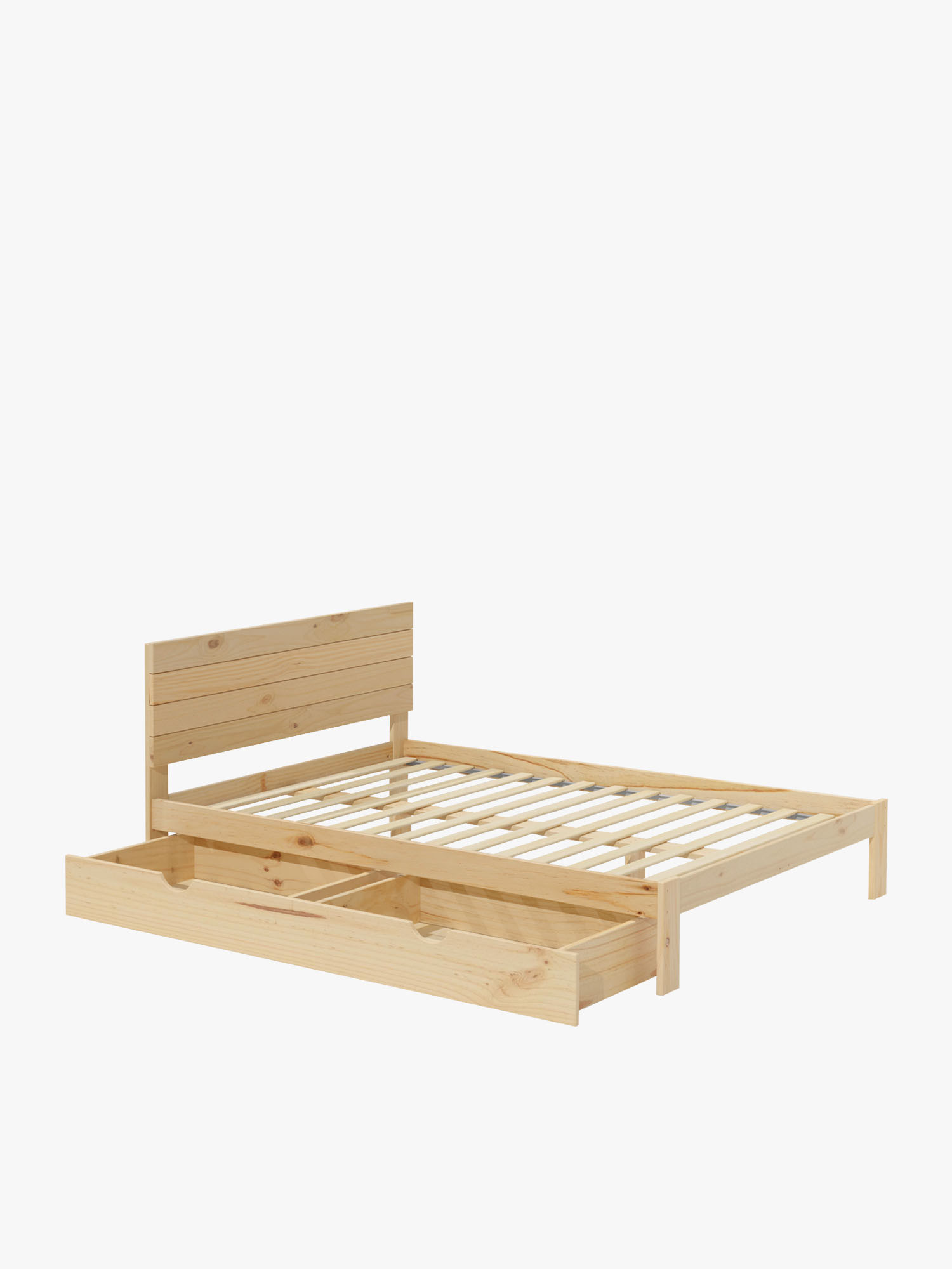 Cama doble TESTA 160 cm con cajón | LUFE