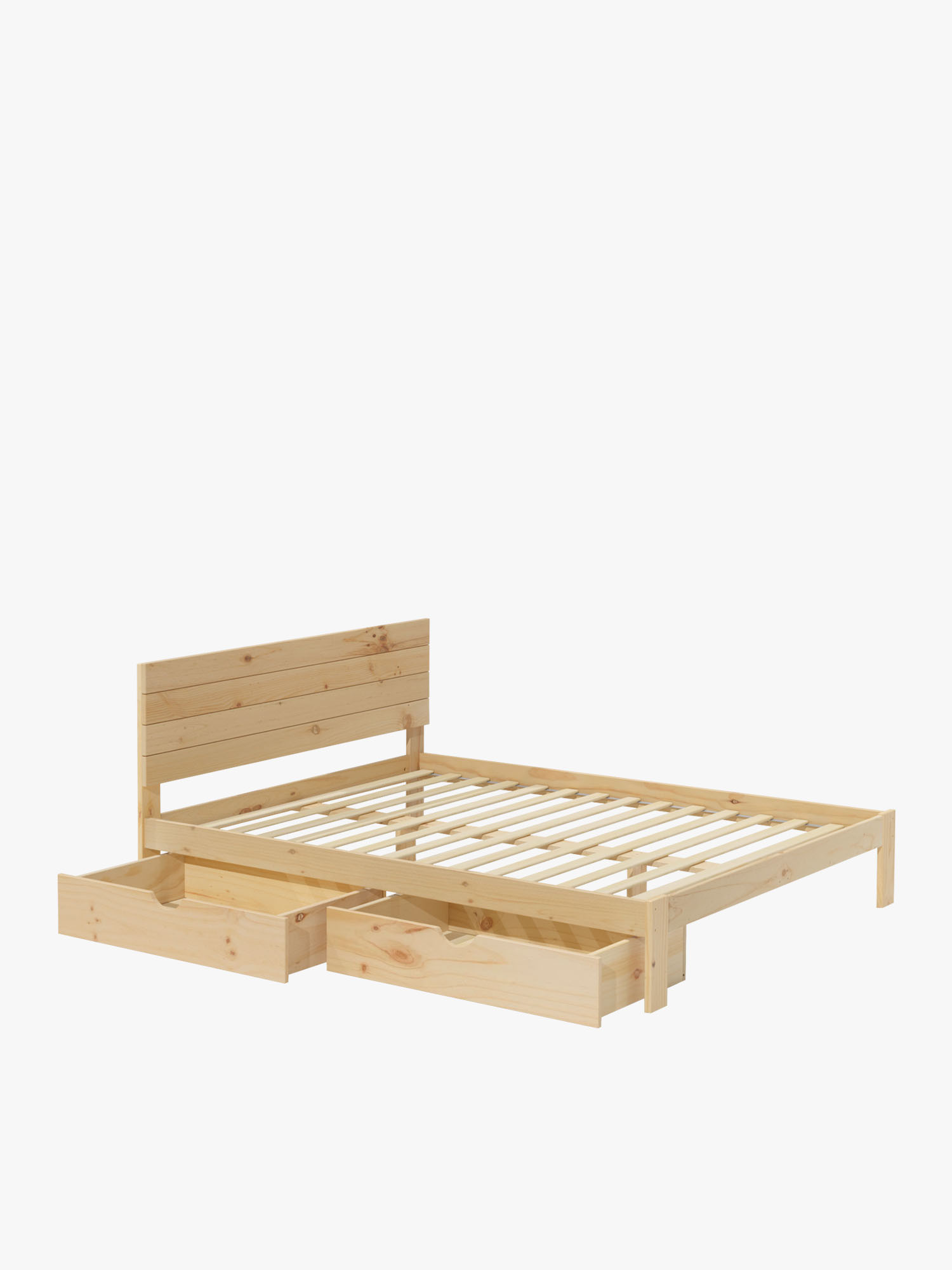 Cama doble TESTA 180 con cajones | LUFE