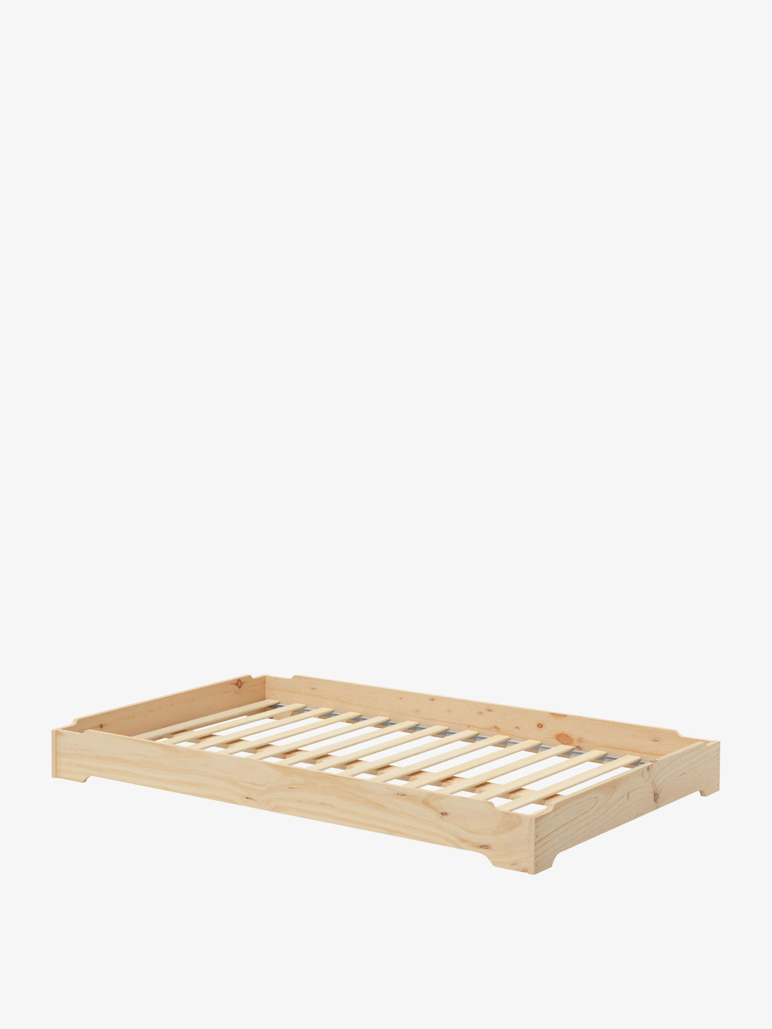 Cama MENDI 140 de suelo de madera tipo tatami japonés | LUFE