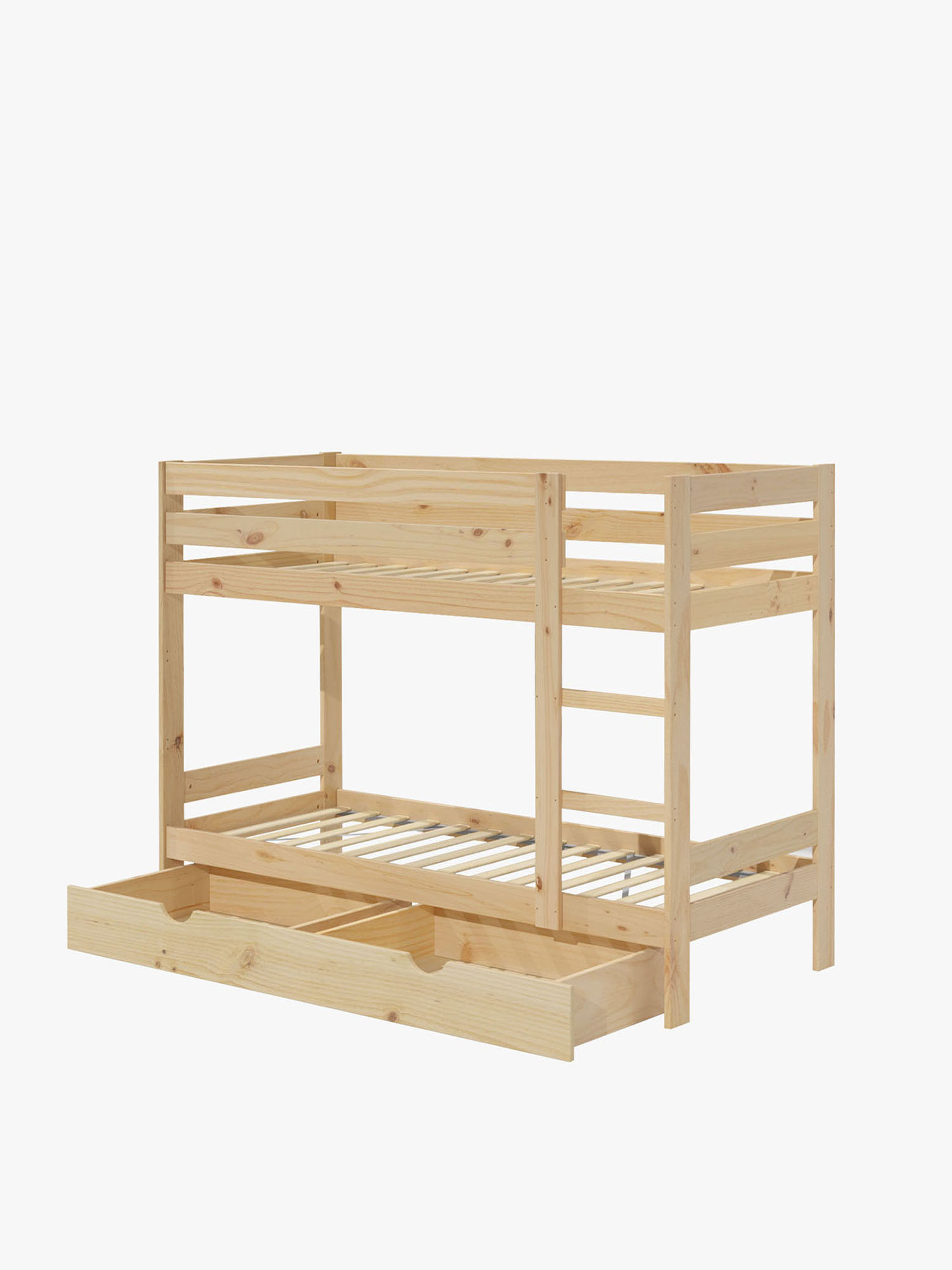 Litera de madera con cajón de almacenaje | LUFE