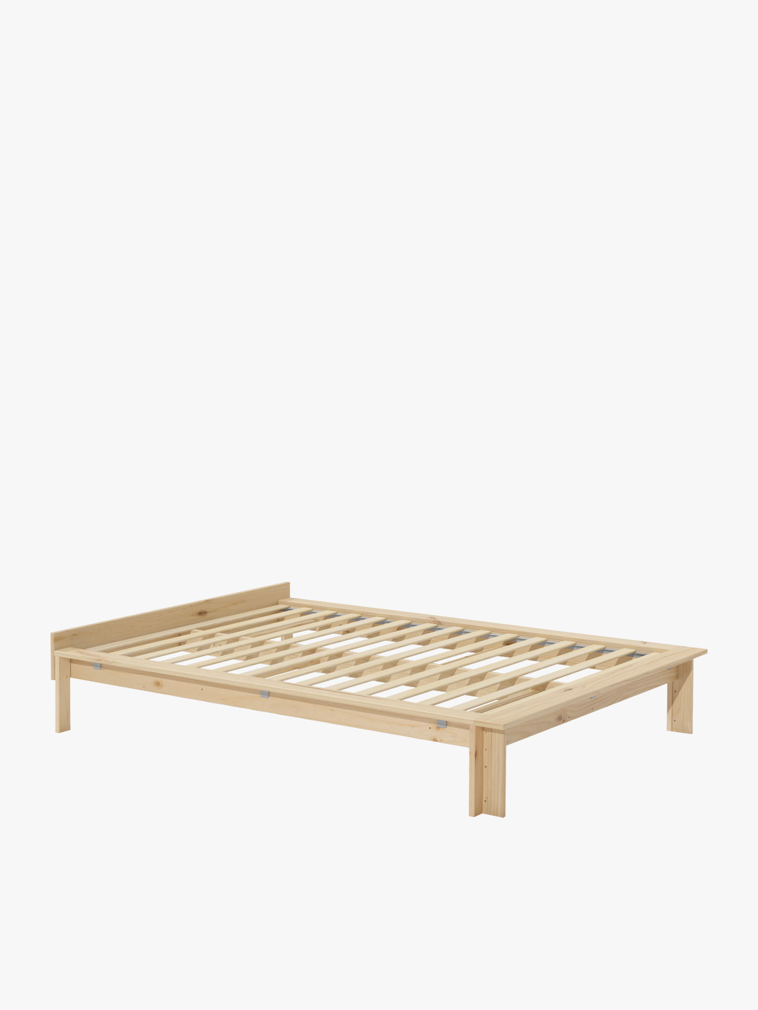 Cama doble LUR 160 cm de madera | LUFE