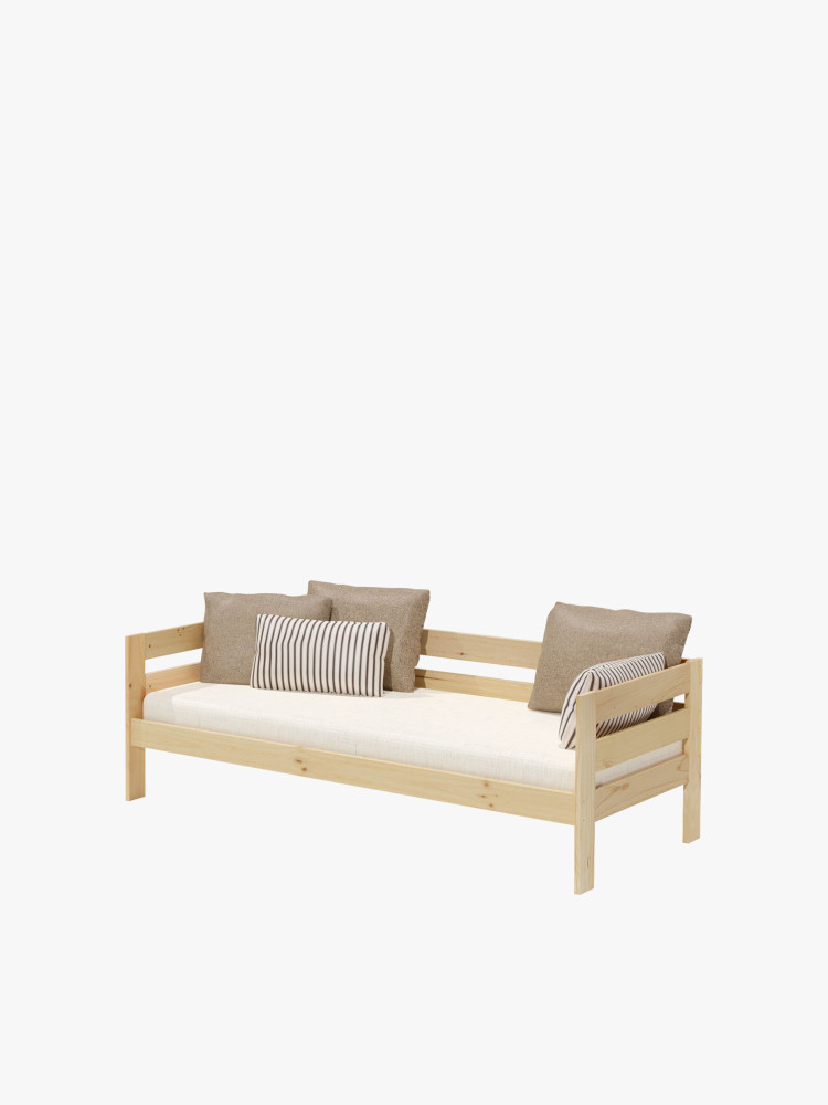Diván individual de 80 cm de madera | LUFE