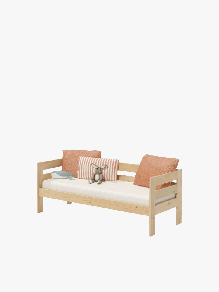 Diván cama infantil de madera 70X160 cm | LUFE