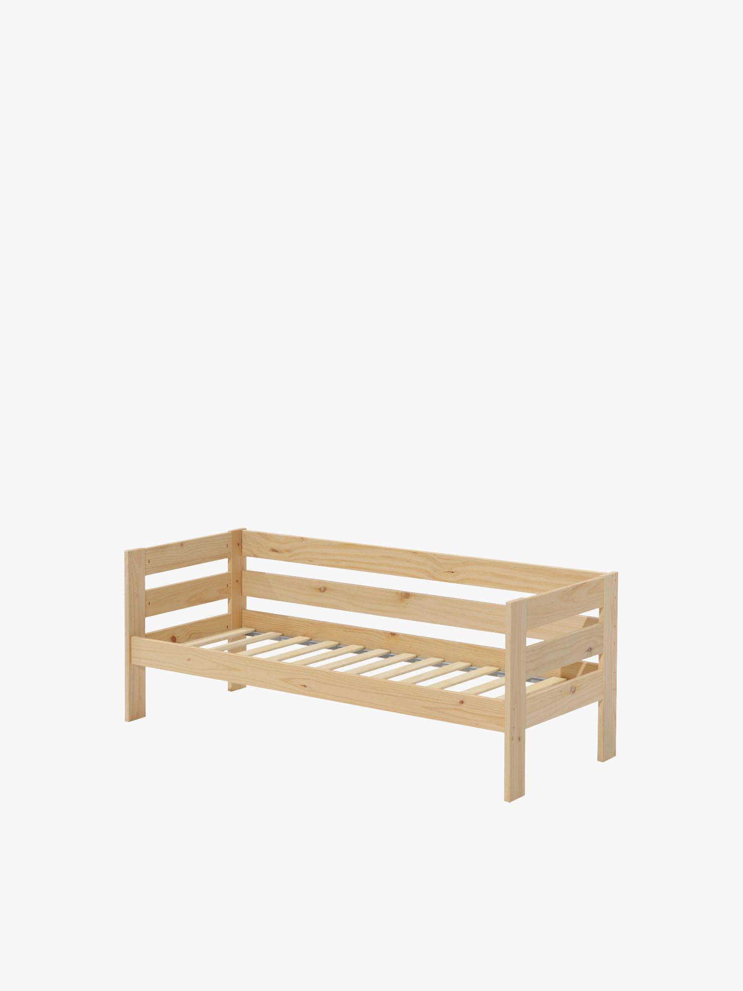 Diván cama infantil de madera 70X160 cm | LUFE