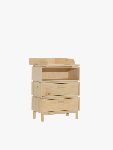 Cómoda modular con cambiador de bebé de quita y pon | LUFE