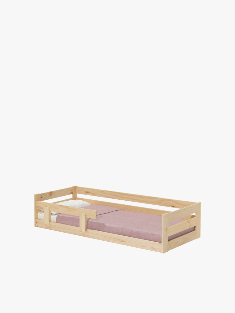 Cama infantil Montessori 90 de madera ecológica | LUFE