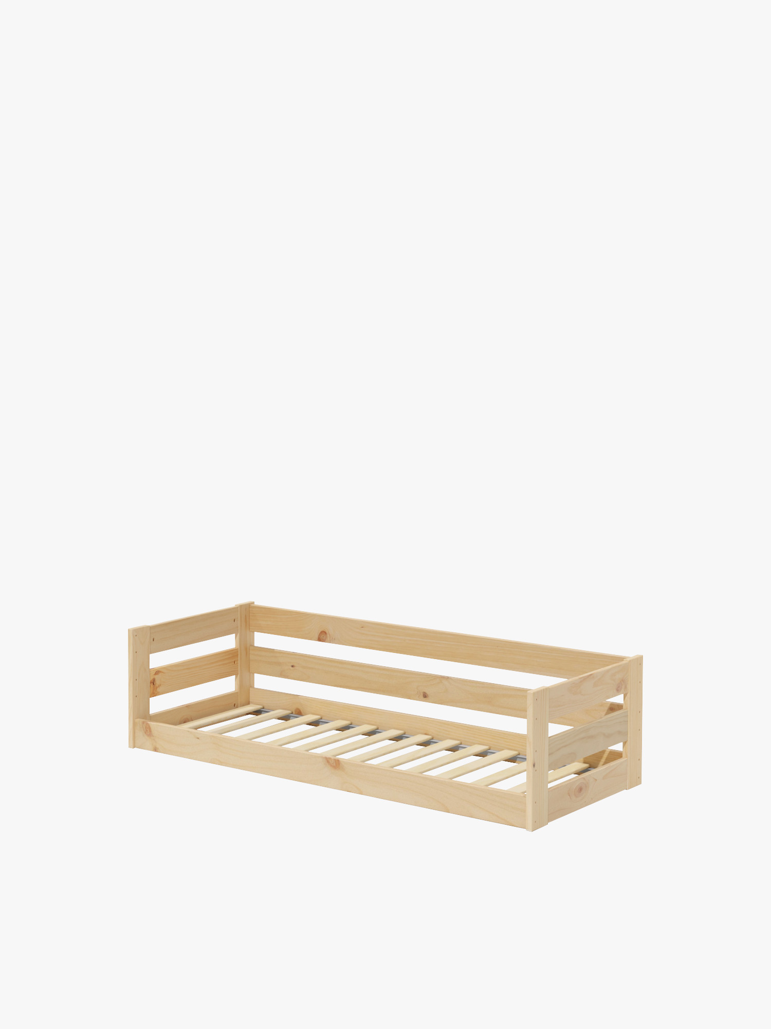 Cama infantil Montessori 70x160 de madera de pino | LUFE