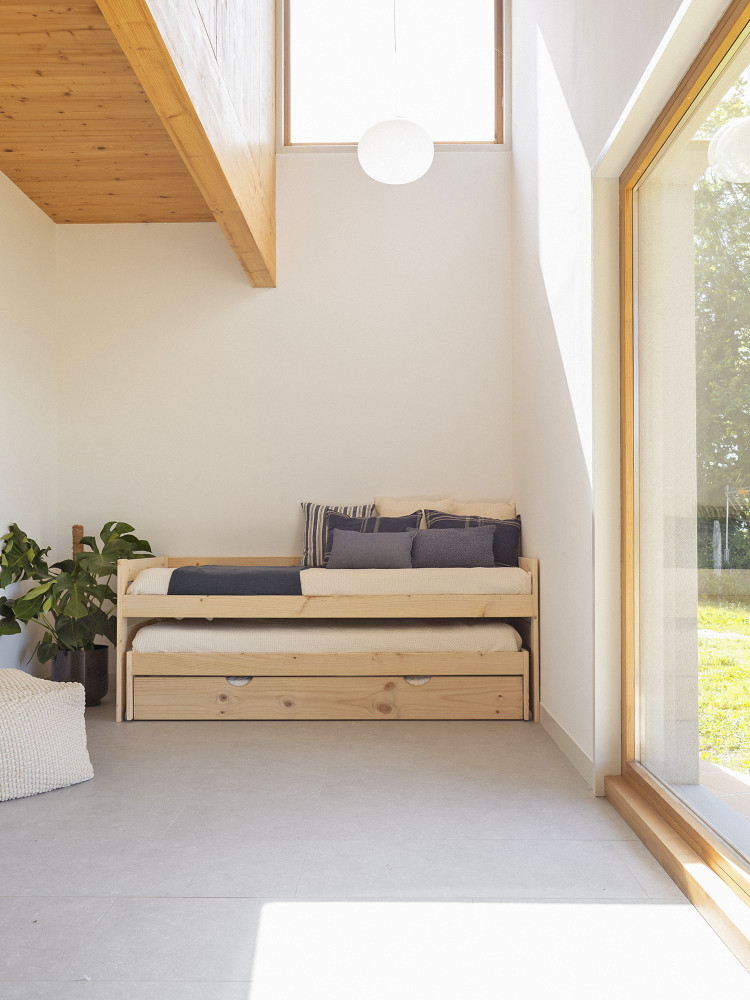 Cama nido compacta triple individual de 90 cm | LUFE 2