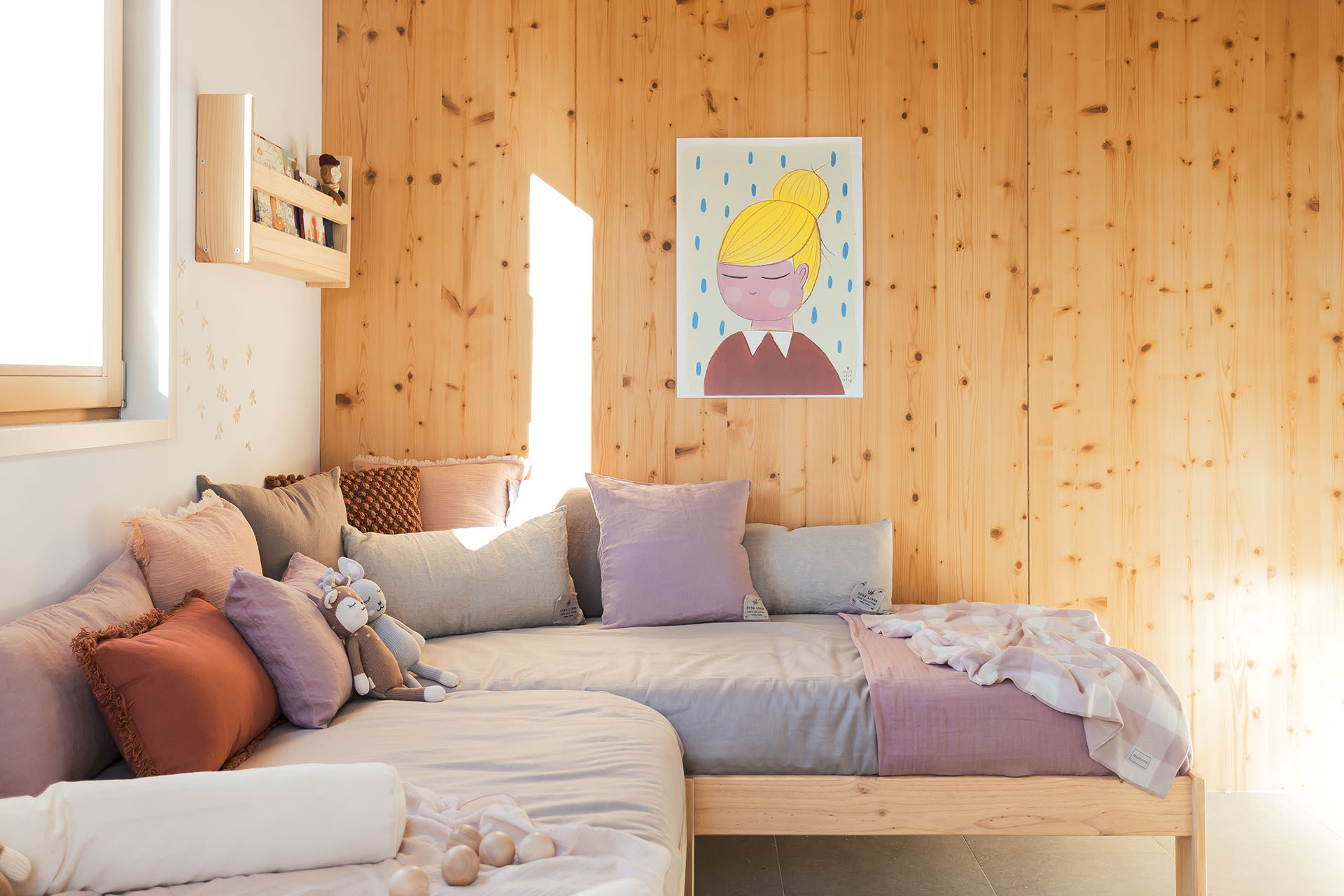 Imagen de ambiente 1 para:Cama juvenil de madera