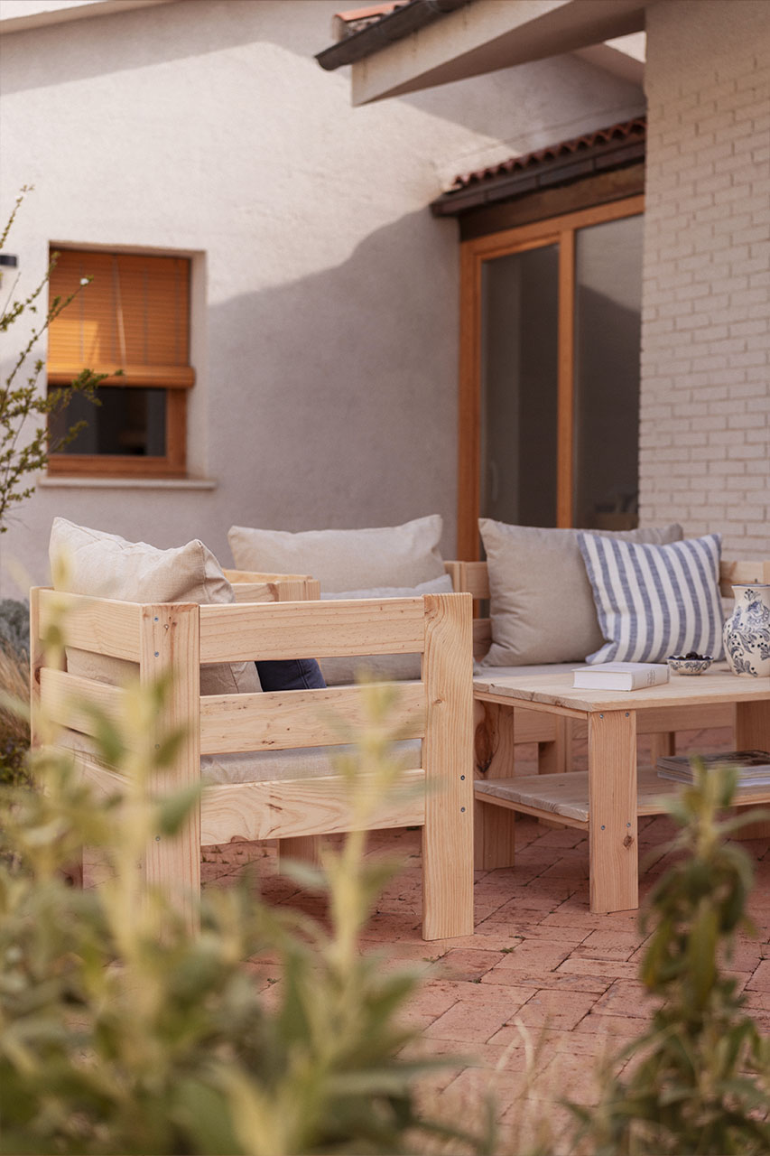 Imagen de ambiente 5 para:Sillones modulares de madera sostenible