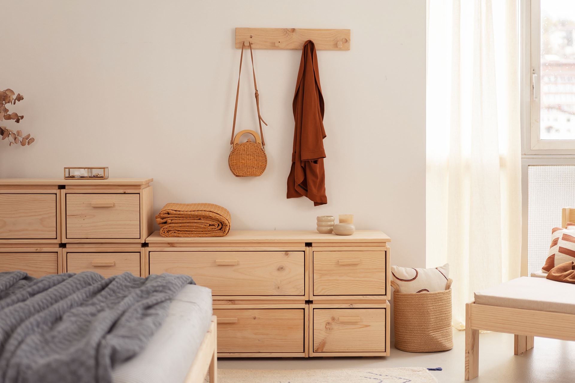 Imagen de ambiente 1 para:C&oacute;moda con 4 cajones
