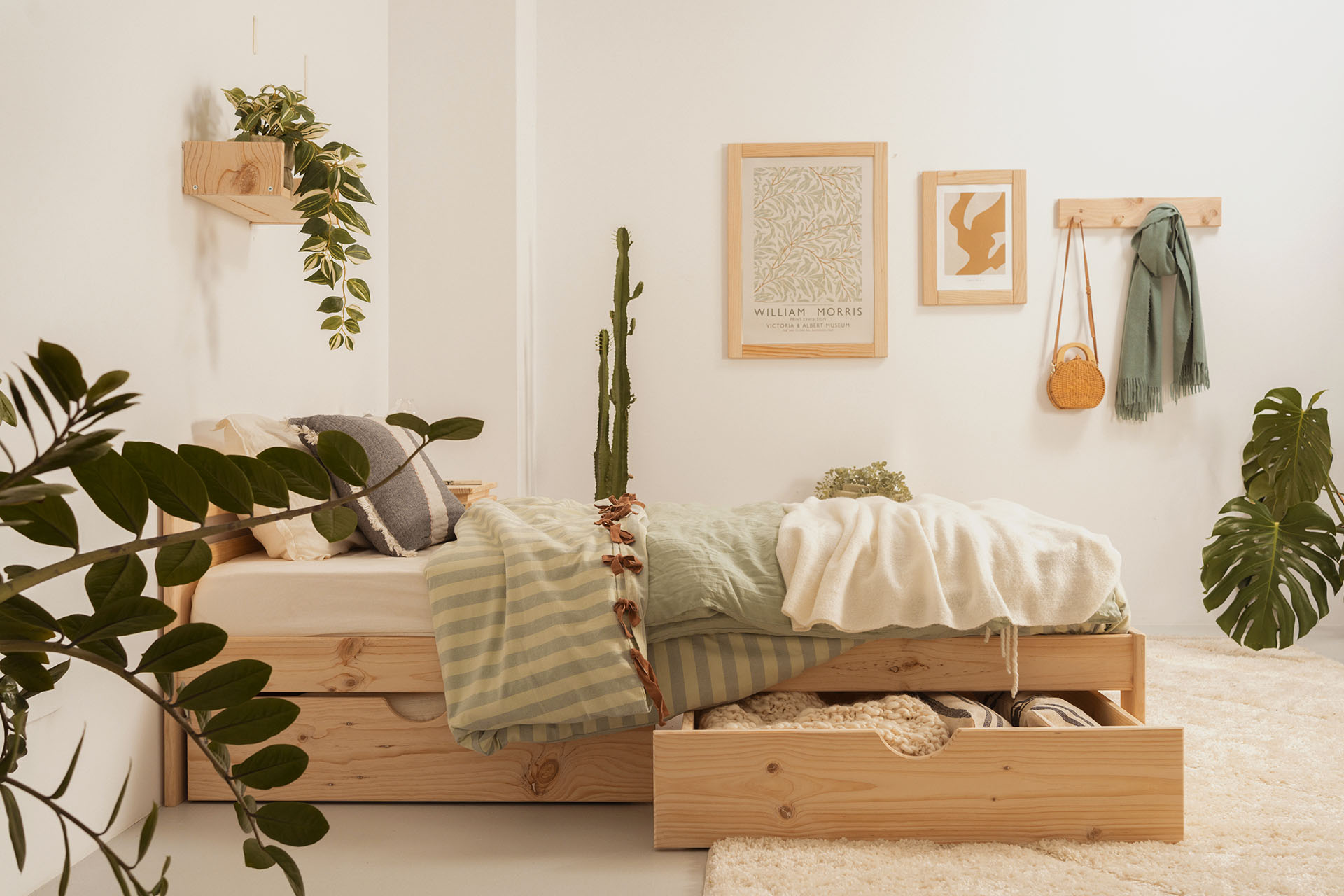 Imagen de ambiente 1 para:Cama individual para colch&oacute;n de 80 cm