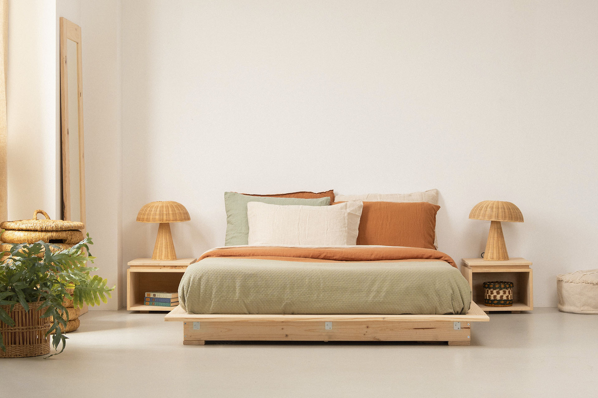 Imagen de ambiente 1 para:Cama tatami estilo japon&eacute;s