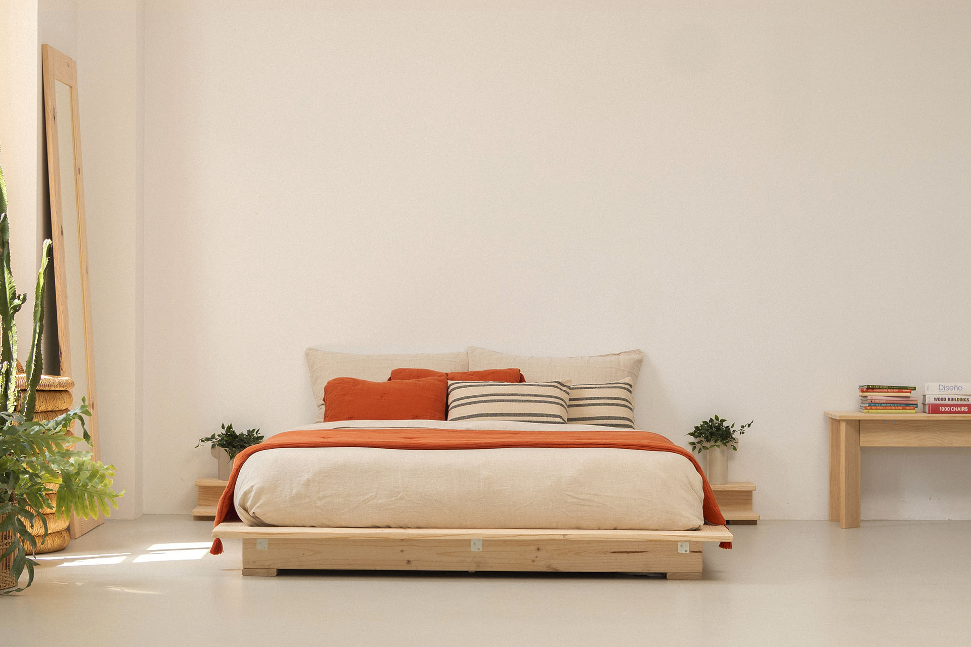 Imagen de ambiente 1 para:Cama tatami estilo japon&eacute;s