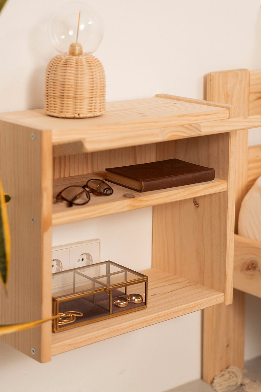 Imagen de ambiente 1 para:Mesita peque&ntilde;a de madera natural
