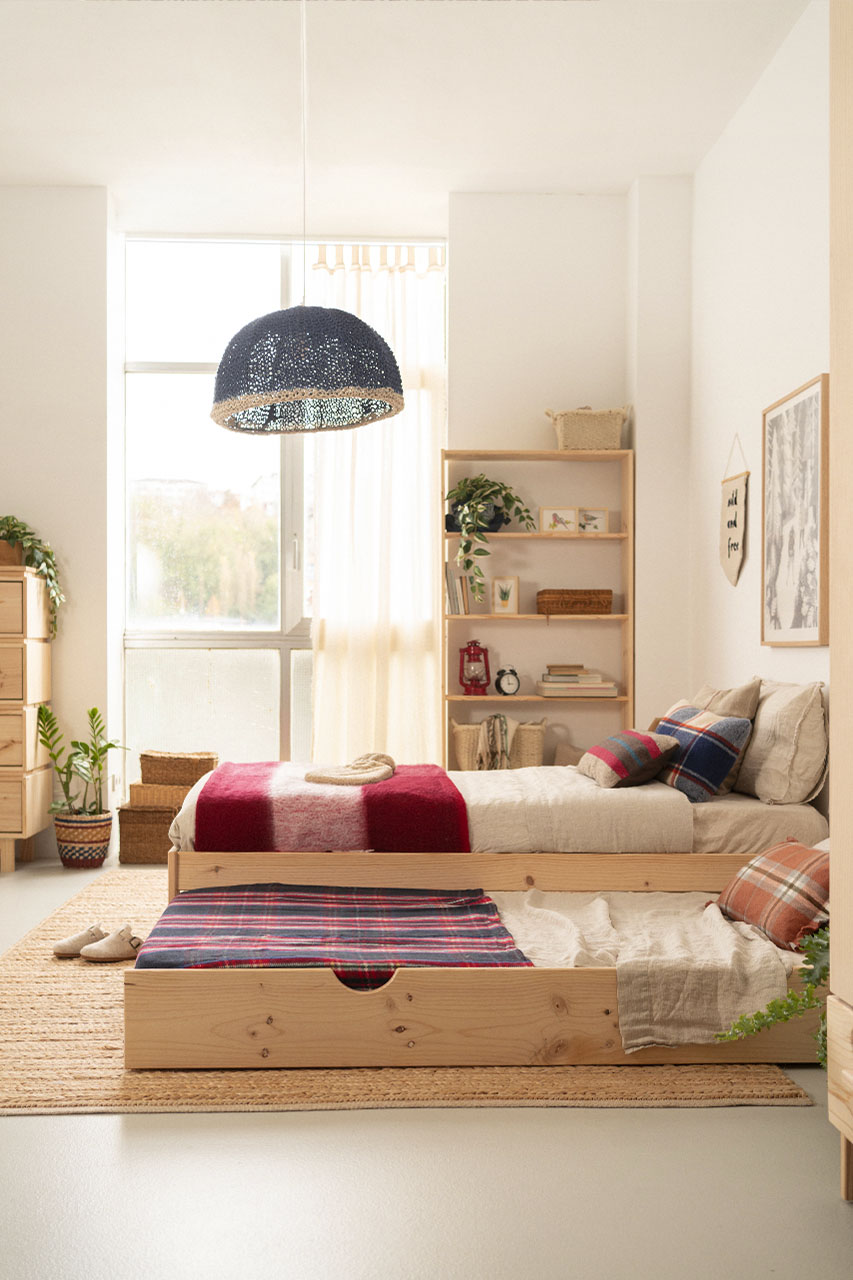 Imagen de ambiente 2 para:Cama con nido para colch&oacute;n de 90