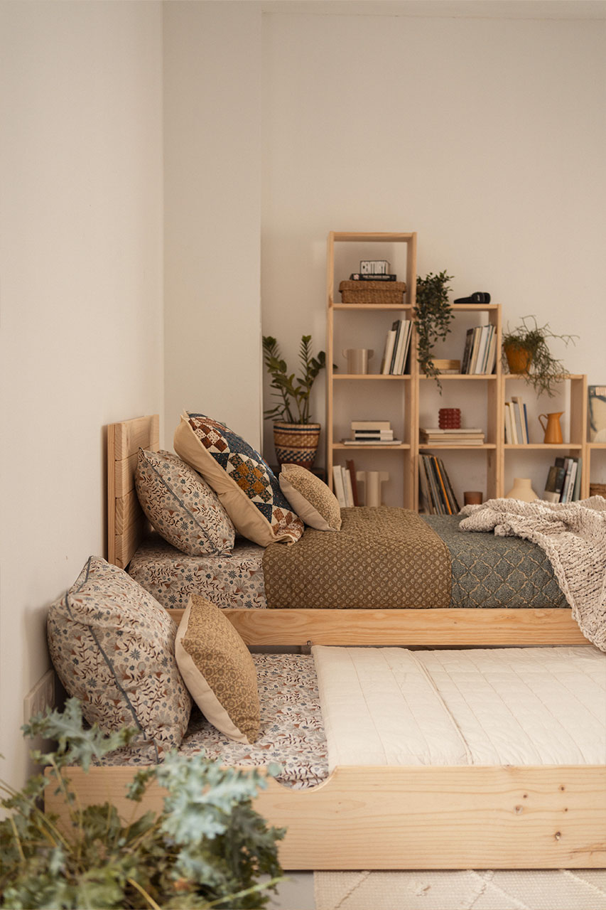 Imagen de ambiente 2 para:Cama nido de madera natural