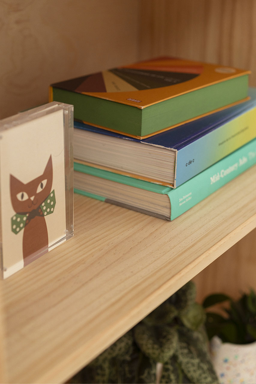 Imagen de ambiente 2 para:Estanter&iacute;a librer&iacute;a de madera ecol&oacute;gica