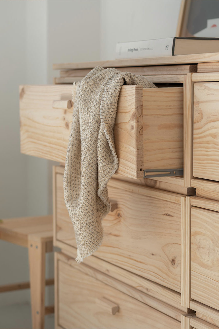 Imagen de ambiente 2 para:Cajonera modular de madera sostenible