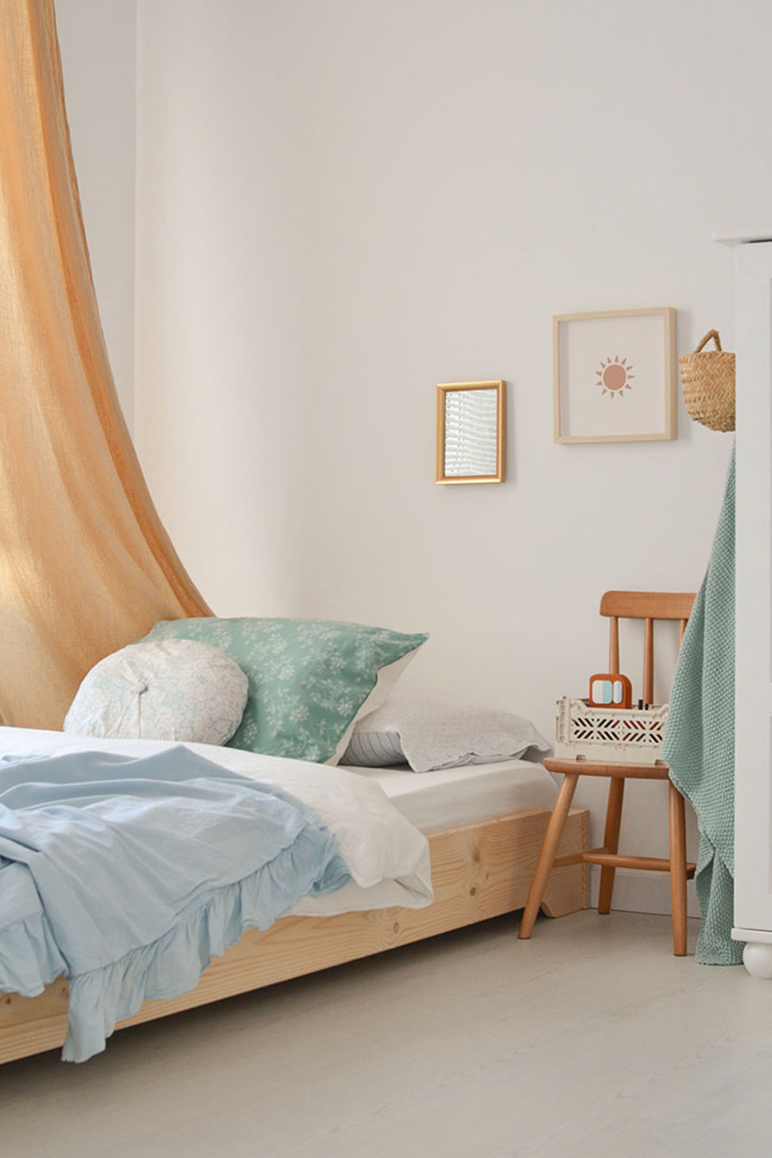 Imagen de ambiente 3 para:Cama a ras de suelo de madera ecol&oacute;gica