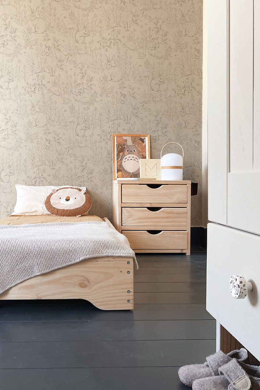 Imagen de ambiente 3 para:Cama apilable peque&ntilde;a de madera ecol&oacute;gica