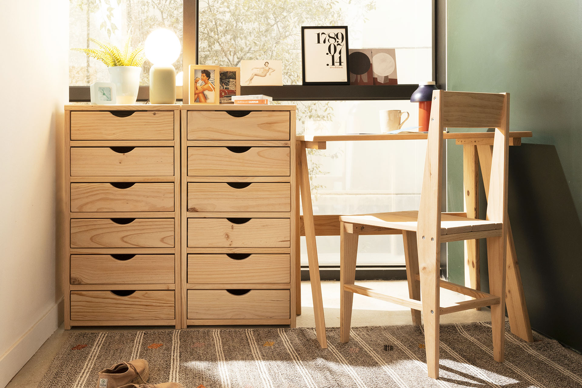 Imagen de ambiente 3 para:Escritorio de madera ecol&oacute;gica
