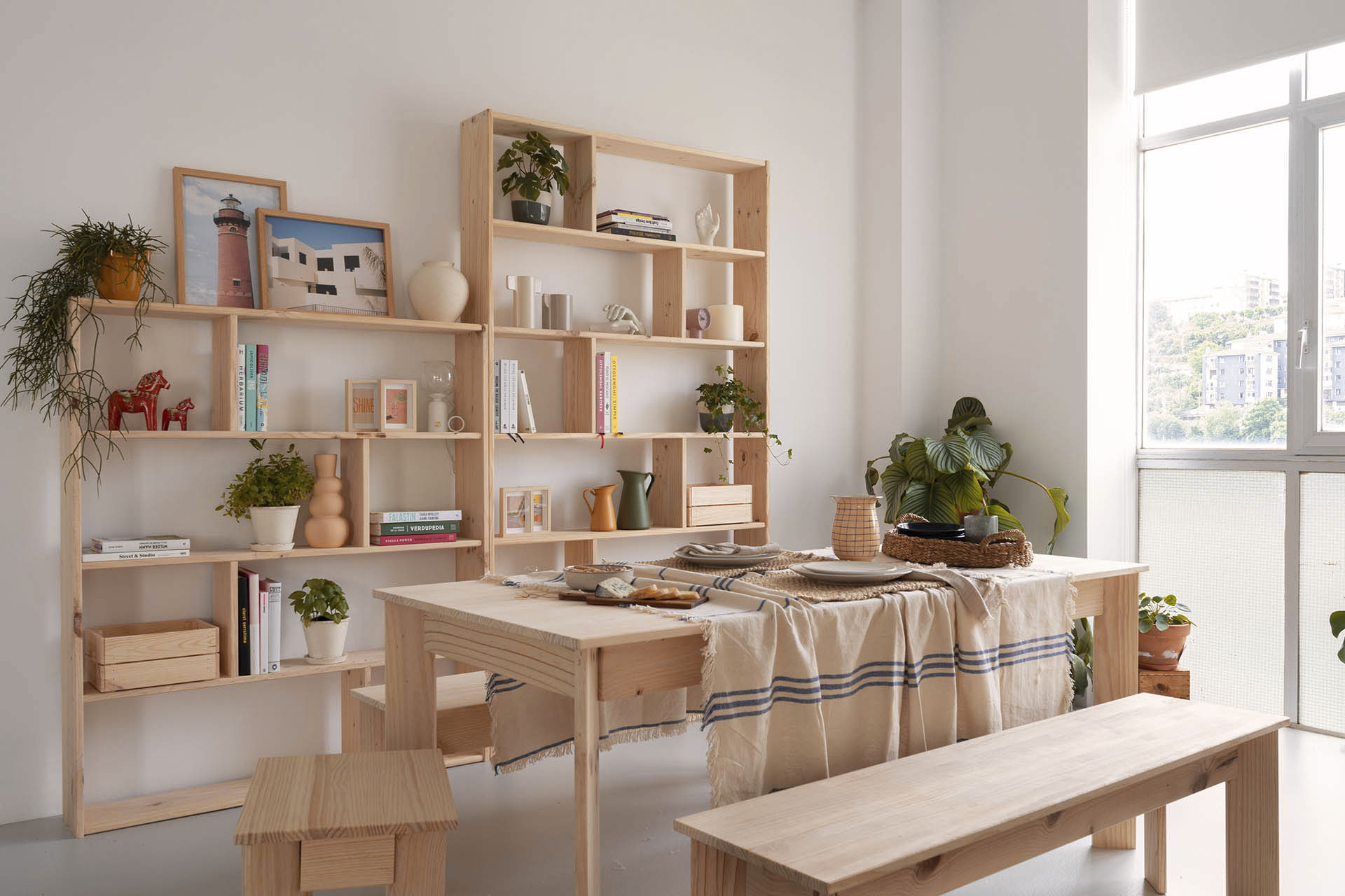 Imagen de ambiente 3 para:Biblioteca de madera ecol&oacute;gica