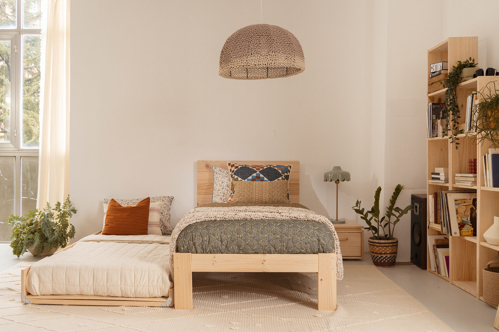 Imagen de ambiente 3 para:Cama nido de madera sostenible