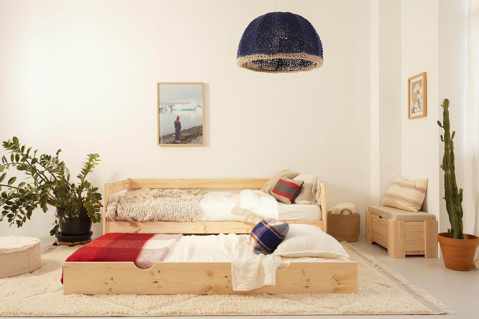 Imagen de ambiente 3 para:Cama sof&aacute; con nido de madera ecol&oacute;gica