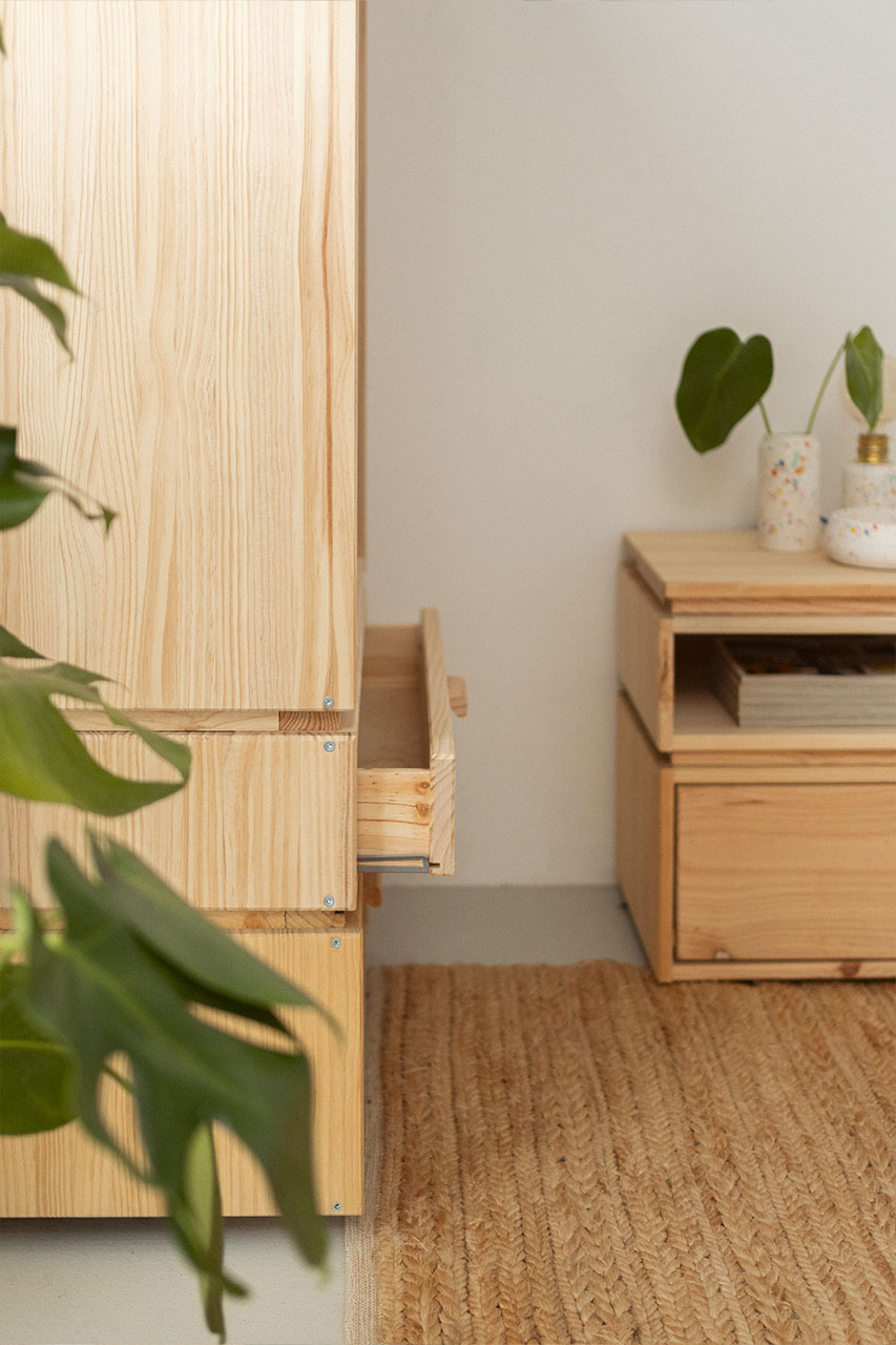 Imagen de ambiente 3 para:Estanter&iacute;a librer&iacute;a con cajones