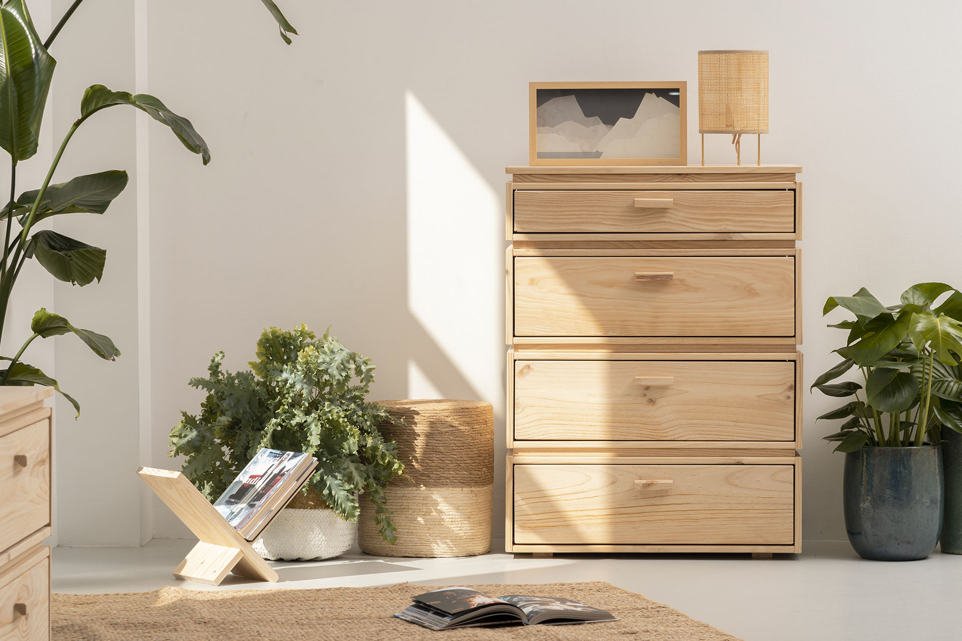 Imagen de ambiente 3 para:Cajonera modular de madera sostenible