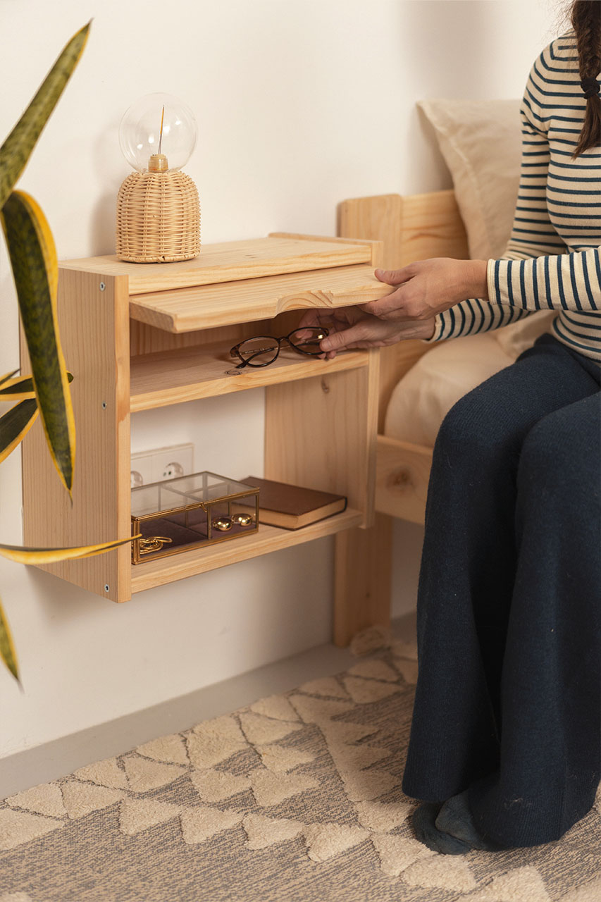 Imagen de ambiente 4 para:Mesita de noche para pared