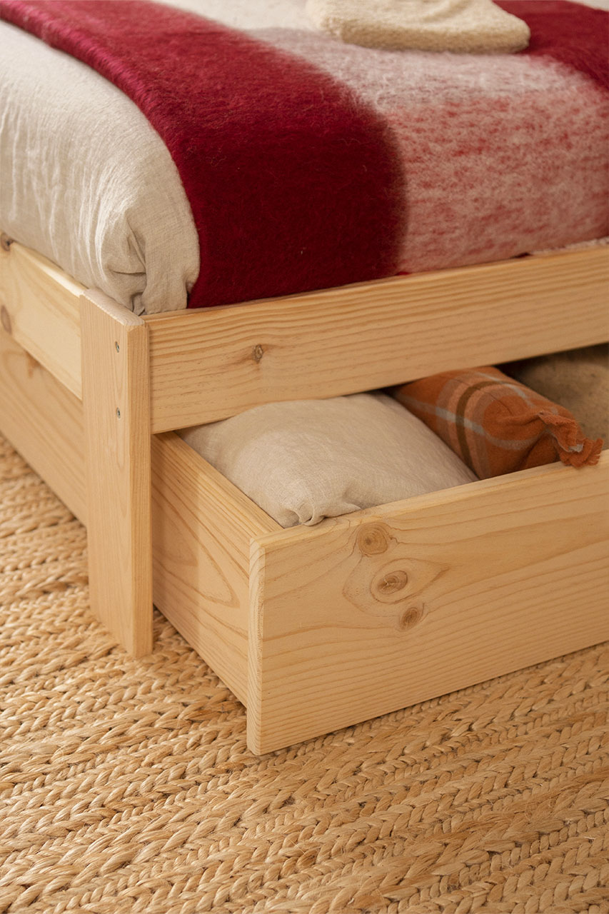 Imagen de ambiente 2 para:Cajones individuales para cama de madera