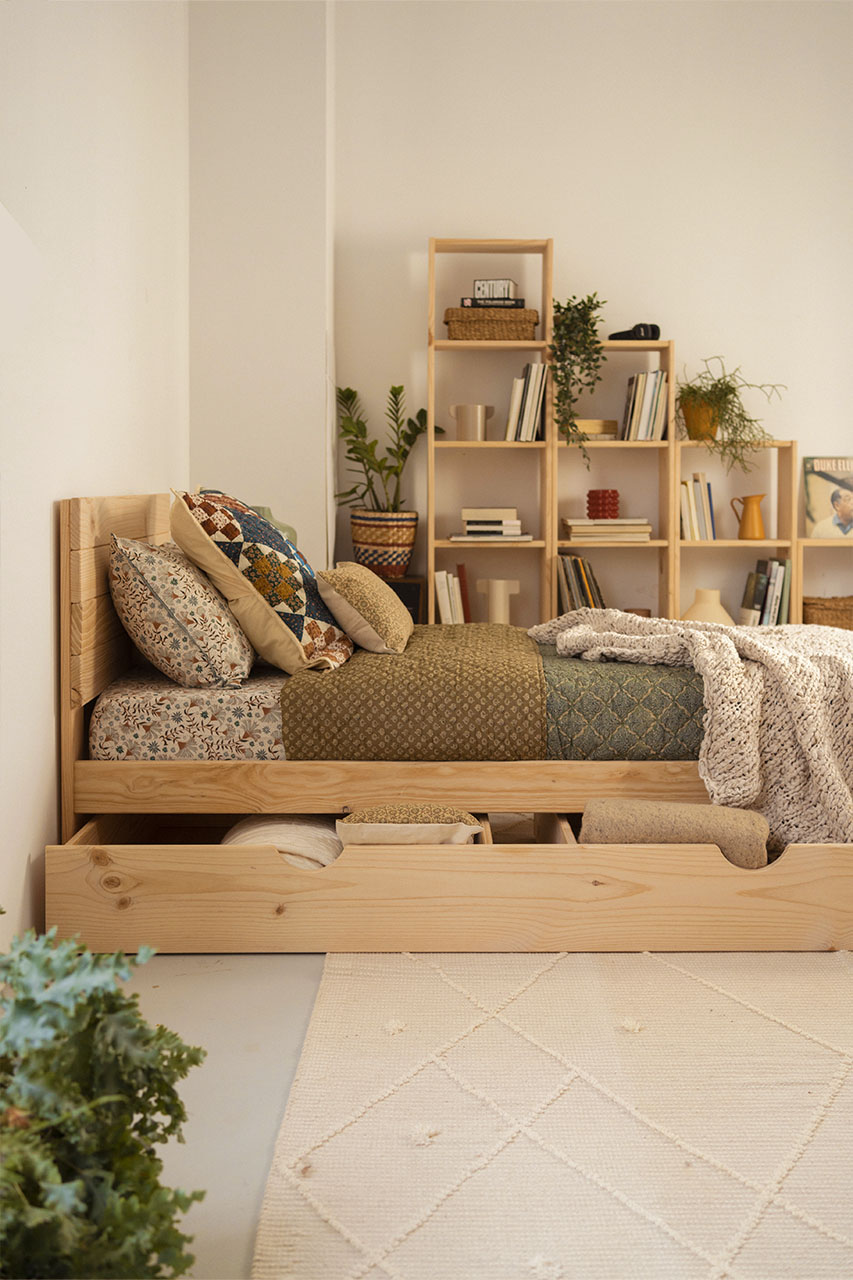 Imagen de ambiente 5 para:Cama individual con almacenaje