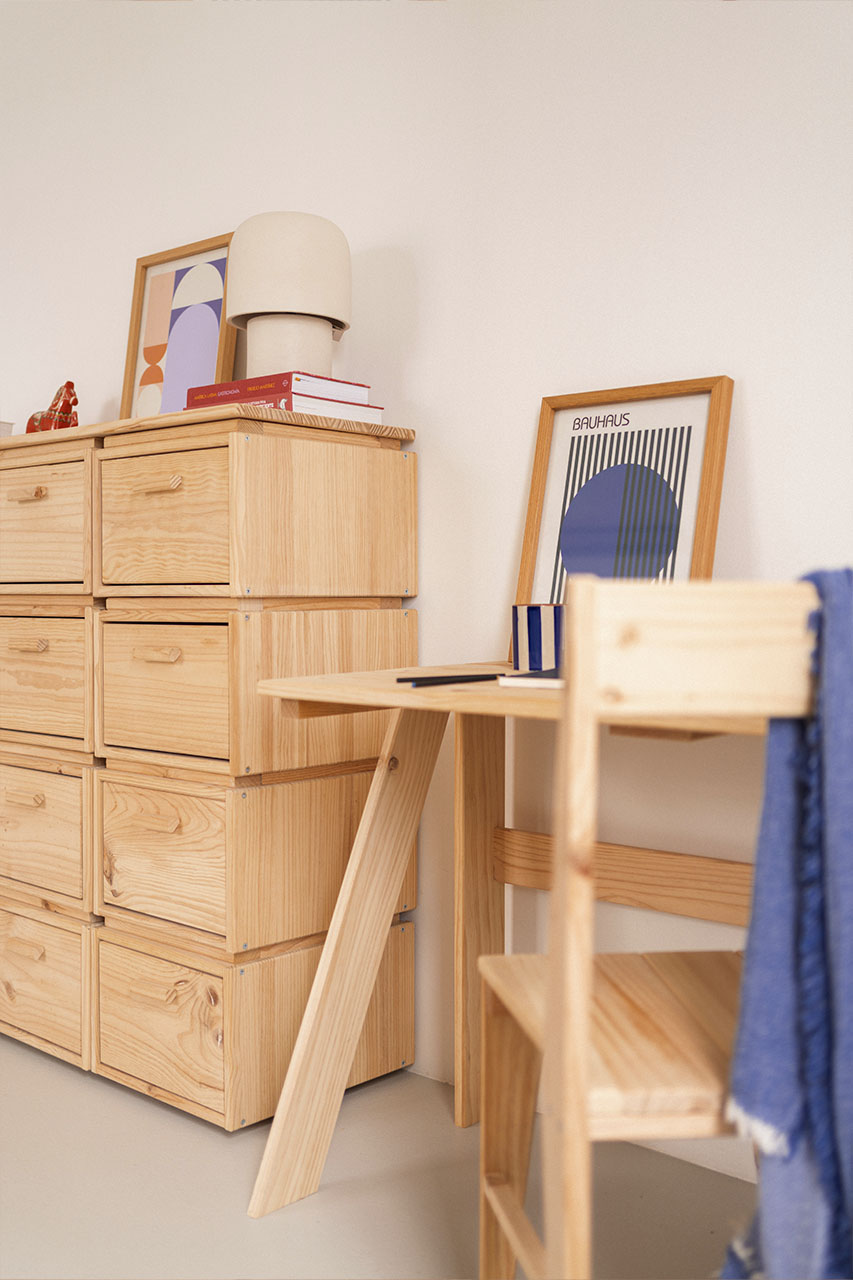 Imagen de ambiente 4 para:Mesa de escritorio de madera sostenible